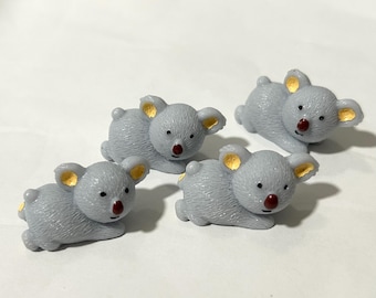 koala - miniature Montessori language object trinket craft dollhouse