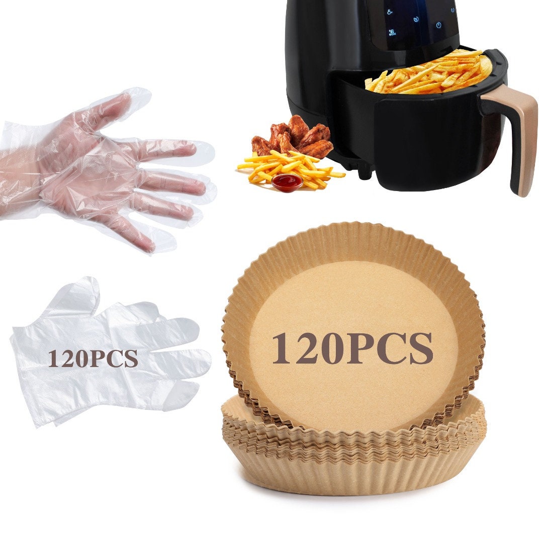 Air Fryer Disposable Paper Liners, Square Airfryer Cooking Non-Stick Liner  Accessories, Oil-proof Air Fryers Filters Sheet