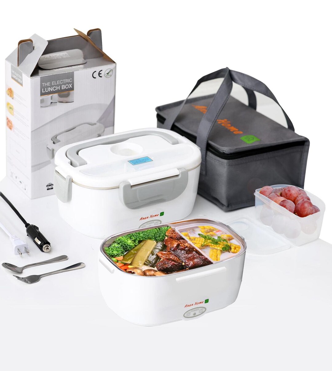 Electric Lunch Box Portable Electric Heating Lunch Box Food Warmer