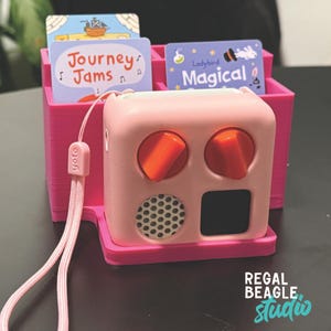 Mini Yoto Player Card Organizer, Docking Stand, 4 Tier Yoto Storage Stand