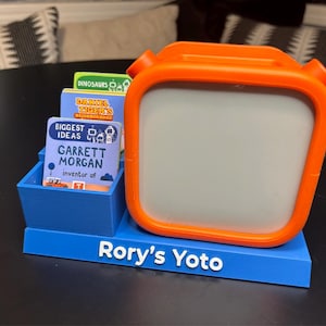 Yoto 3rd Gen Card Organizer, Docking-Ständer, Tablettständer mit Personalisierung