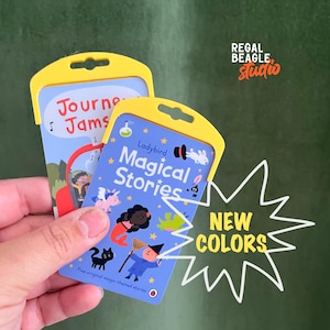 Porte-cartes vertical Yoto, lot de porte-clés, onglets réutilisables V2 :-)