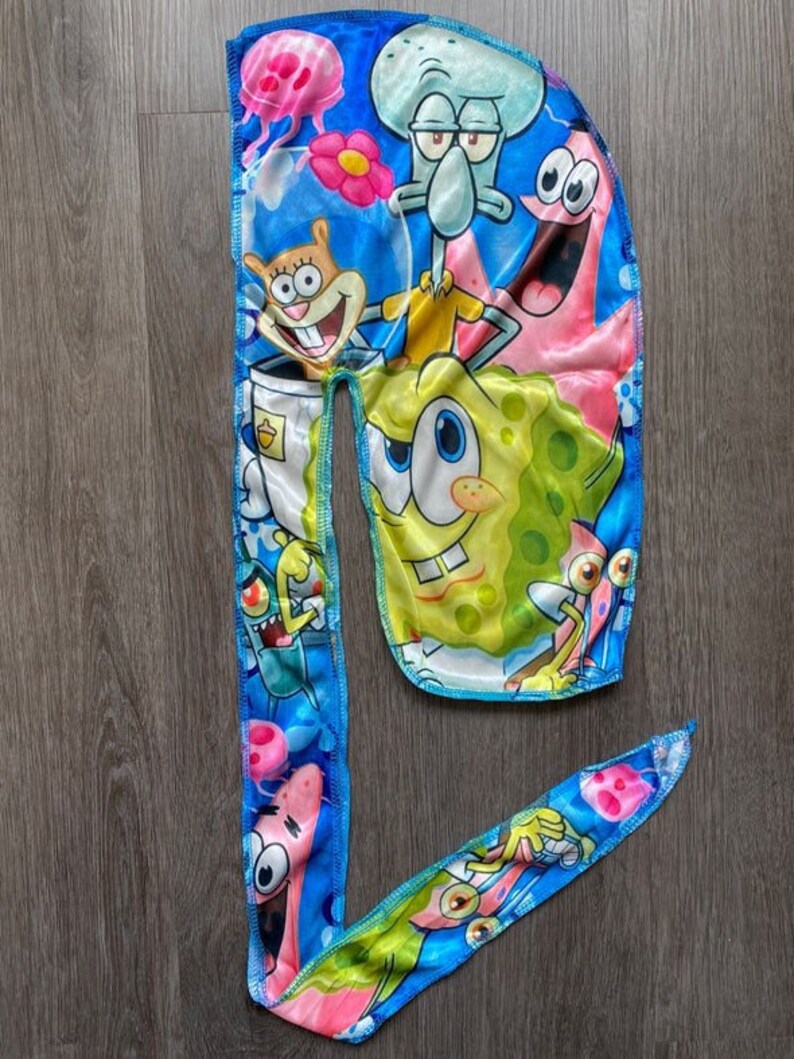 Spongebob Cartoon Anime Durag - Etsy