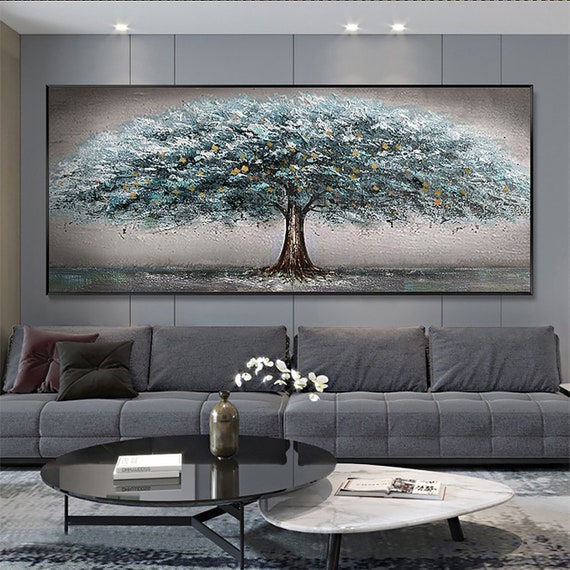 abstract tree paintings