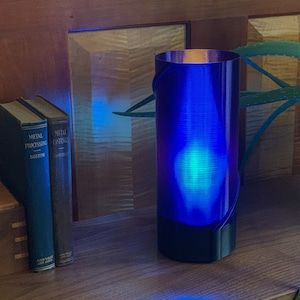 Table Lamp LAMPSHADE ONLY &quot; Pallium Helix &quot; | Soft Ambient Lighting | Home | Office | Bedroom | Night Light made by Materia 3D Printing