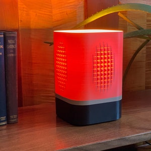 Table Lamp LAMPSHADE ONLY &quot; Fractura Small &quot; | Soft Ambient Lighting | Home | Office | Bedroom | Night Light made by Materia 3D Printing