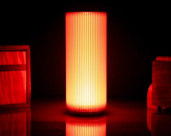 Lámpara Yu-Zen "Extruida" / Ambiente Suave Acogedor/Iluminación Confort / Iluminación del Hogar / Lámpara de Oficina / Dormitorio / Luz Nocturna con USB hecha por Materia