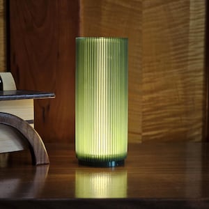 Yu-Zen Lamp Emerald Gem Edition  &quot; Extruded &quot; | Soft Ambient Cozy Comfort Lighting | Home Lighting | Home Decor | Office Lamp | Bedside Lamp