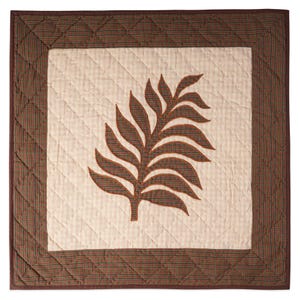 Handgjord handquiltad vägghängd quilt, bordsdekoration 45x45 cm pläd med schweizerostplanta från Home Heart brands (tillverkad i Indien)