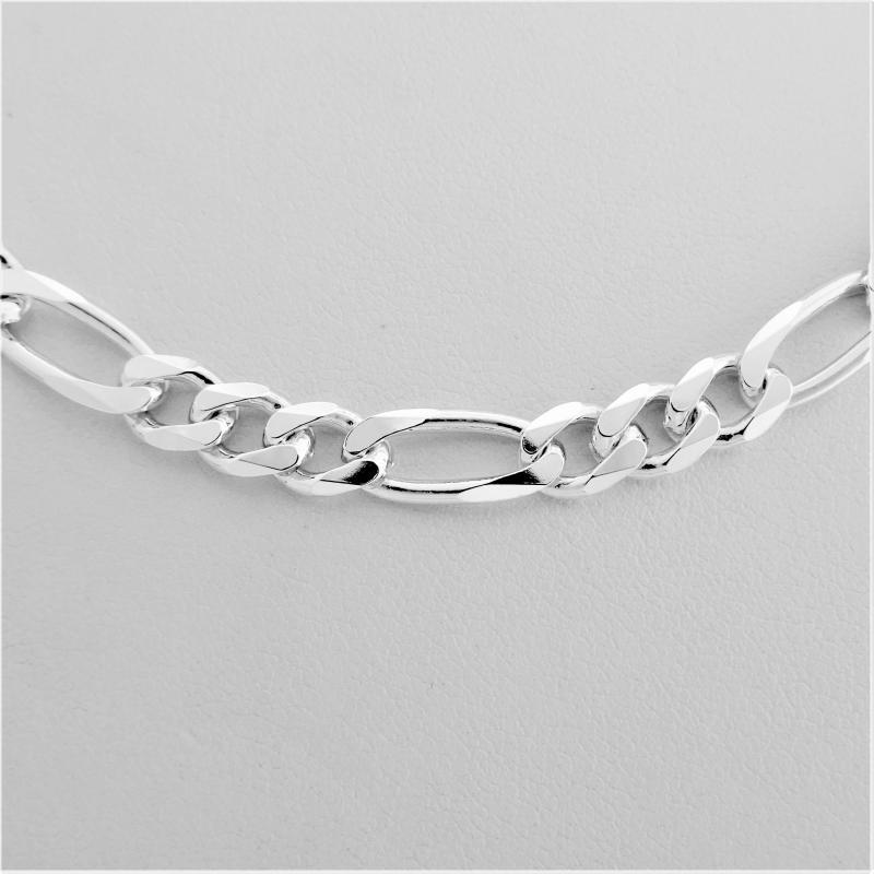 Chaîne Collier Homme Argent Sterling 925 Vintage - Style Belcher, 29,4g, Occasion