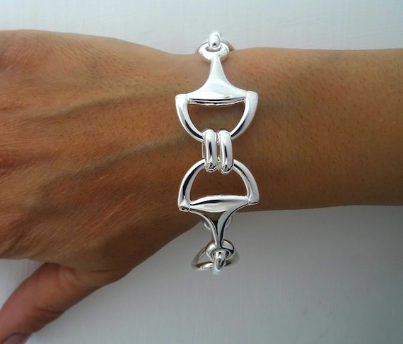 【18％OFF】 in Bracelet Horsebit 925 Etsy - Italy. in Made Silver. アクセサリー