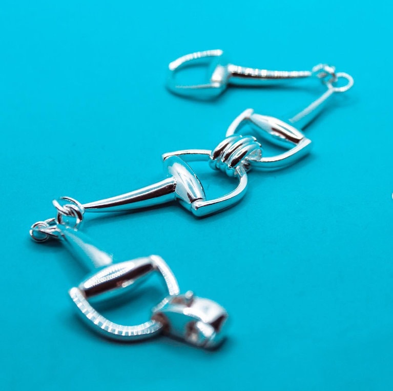 925 シルバーのホースビット ブレスレット (52 グラム)。 - Etsy 日本