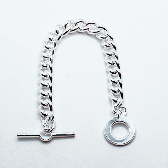 Solid 925 Silver Bracelet 55 Grams. 10 Mm Lump Mesh With Solid 925 Silver Bracelet 55 Grams. 10 Mm Lump Mesh With