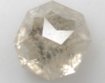 1.03 CT 6.8 X 5.5 MM Natural Loose Emerald cut Diamond, White Grey color Fancy cut Emerald Shape Diamond, Natural Loose Diamond, G2147