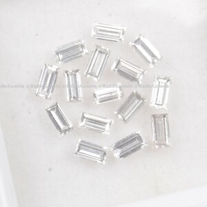 Baguetteschliff Labor gewachsener Diamant, Labor erstellt Baguette Form Loser Diamant, Lab Made Diamant im Baguetteschliff, Baguetteschliff 3,0 / 3,5 / 4,0 / 5,0 MM