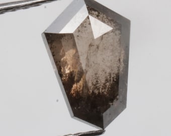 1.01 CT 8.3 X 5.4 MM Natural Loose Diamond, Shield cut Diamond, Fancy color Diamond, Shield cut Fancy Diamond, G2133