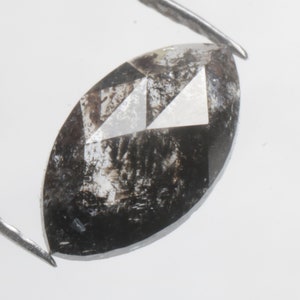 0.69 CT 8.6 X 5.0 MM Natural Loose Marquise cut Diamond, Black color Marquise Diamond, Natural Loose Diamond For Marquise Shape Ring, G1527