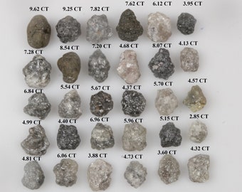 Diamant Brut Naturel Vert 2,01 Carats - Non Taillé, Qualité Fancy, Origine Inde/Afrique Du Sud