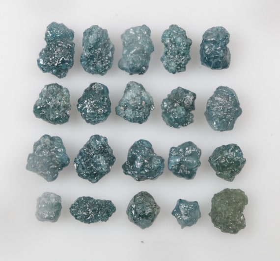 Diamant Bleu Brut Naturel De 1,36 Carats - Non Taillé - Origine Afrique Du Sud - Neuf Avec étiquette
