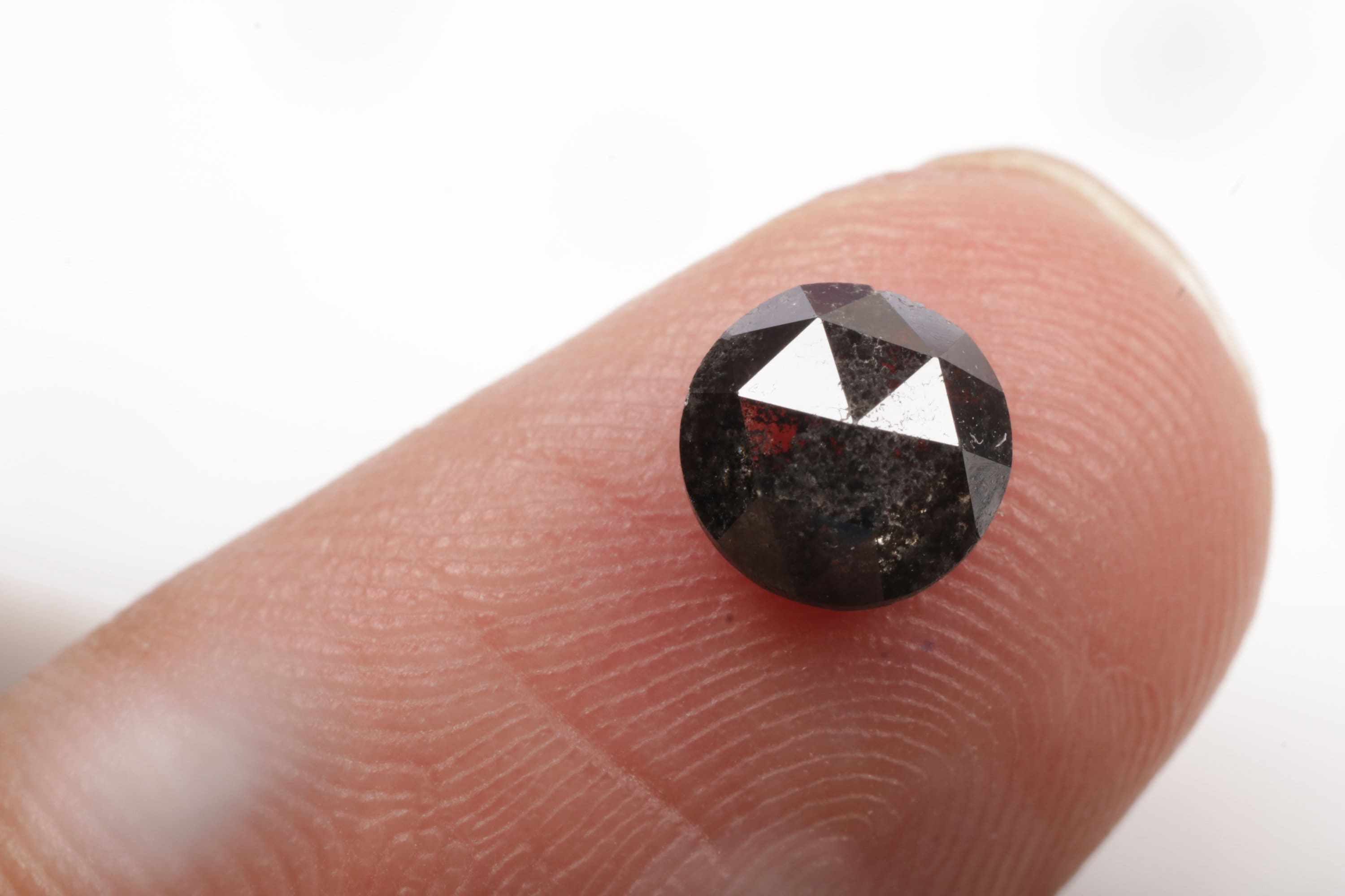 1.01 CT 6.0 MM 天然ルースダイヤモンドラウンド ローズカット