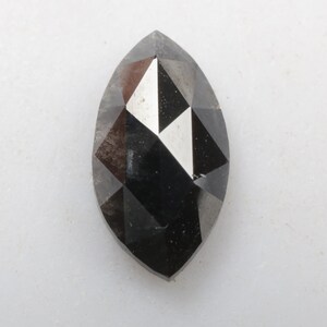 1.23 CT 9.4 X 5.2 MM Natural Loose Diamond, Marquise cut Diamond, Black color Marquise Shape Diamond, G1020