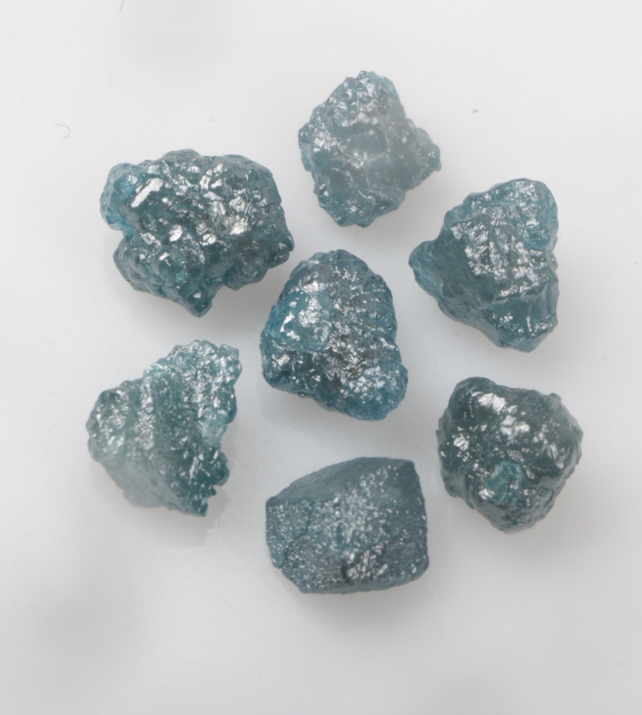 8.78 CT 7.8 X 5.6 MM to 6.5 X 5.7 MM Natural Rough Diamond Loose
