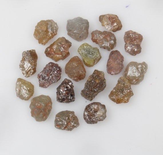 26.88 CT 7.5 MM to 10.1 MM Natural Rough Diamond, Loose