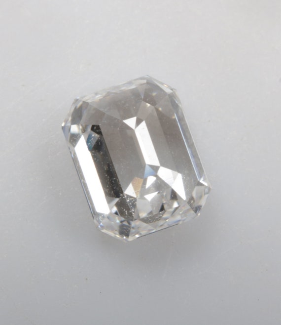 大粒エメラルドカット5.0ct ラボダイヤモンド 8日だけの特別価格】大粒5.0ct エメラルドカット(ラボグロウン