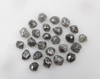 9.45 CT Natural Uncut Cut Loose Diamond Lot 25pcs, Sparking