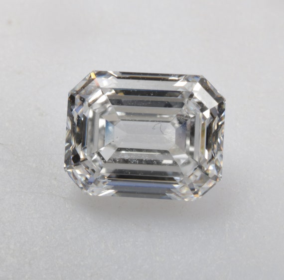 1.0 CT 6.3 X 5.0 MM Lab Grown Diamond, Emerald cut Diamond, E-F Color, VVS Clarity Emerald cut Lab Grown Diamond, For LabGrown Diamond Ring