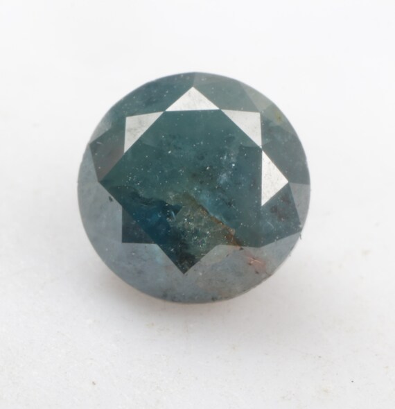 ラウンドカットダイヤモンドルース 1.75 CT 6.9 MM ラウンドカット ブルー ダイヤモンド、天然