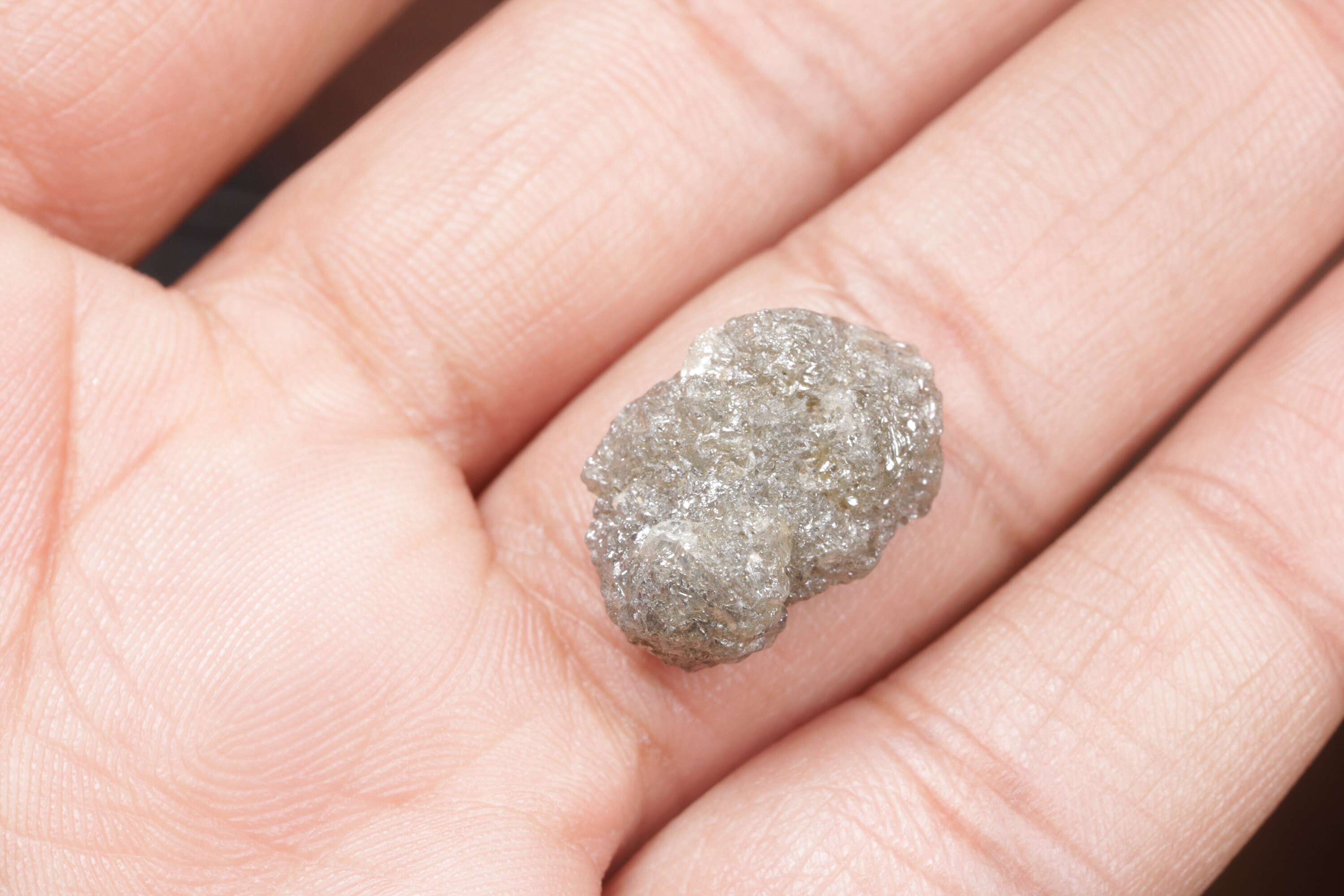 13.60 CT 18.3 X 12.5 MM Natural Loose Rough Diamond, Uncut Diamond