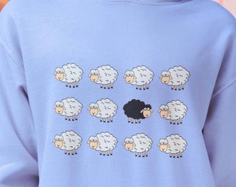 Black Sheep SVG PNG: Funny Animal Lover Gift, Digital Download