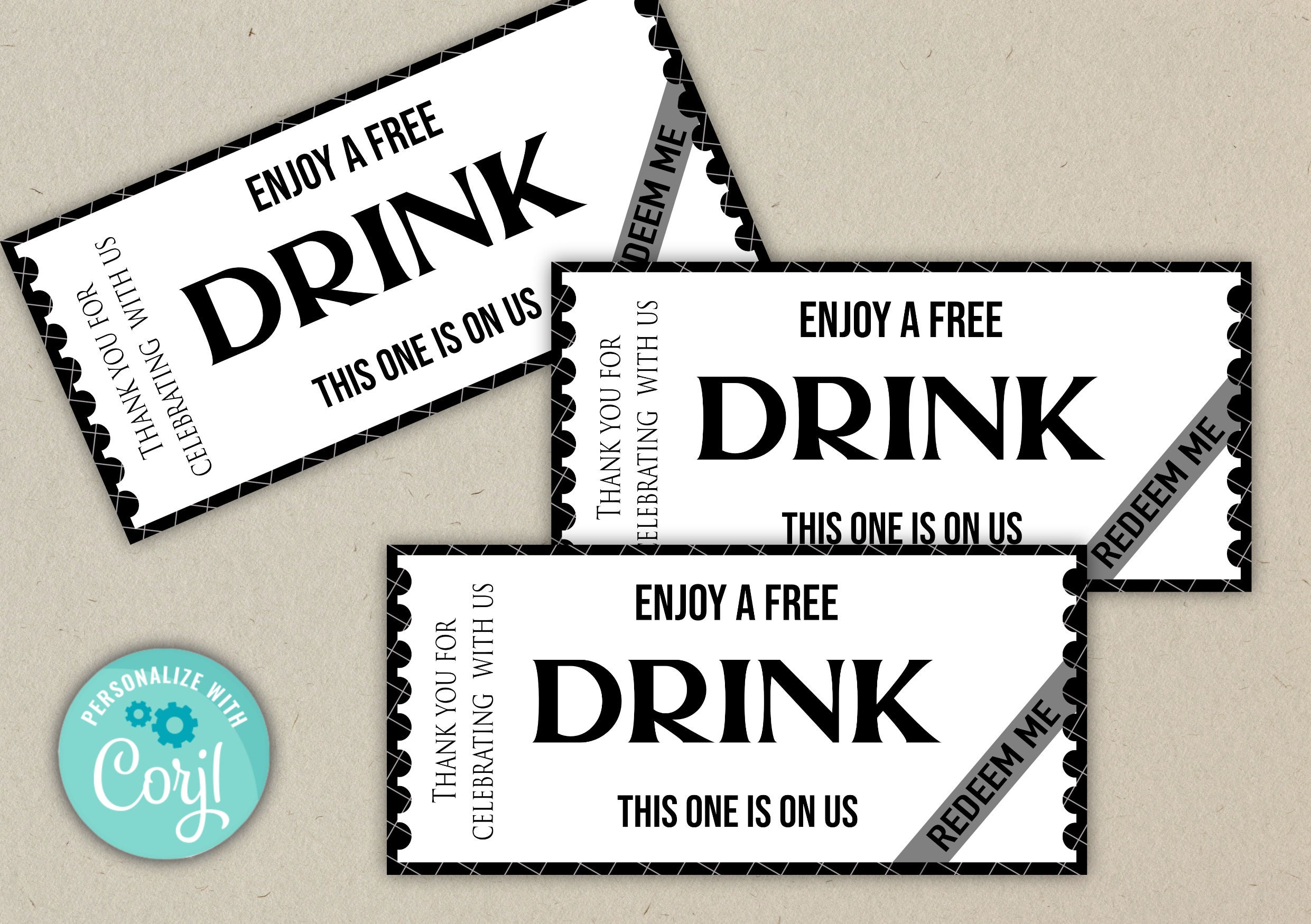 EDITABLECUSTOMIZABLE Ticket Voucher, Printable, Event Ticket, Editable EDITABLECUSTOMIZABLE Ticket Voucher, Printable, Event Ticket, Editable