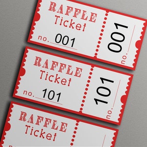 GEWINNSPIEL-TICKET-GUTSCHEIN, Tombola-Los, Aktivitäts-Tombola, Fundraiser-Tombola, druckbare Raffle-Los-Idee, zu Hause drucken