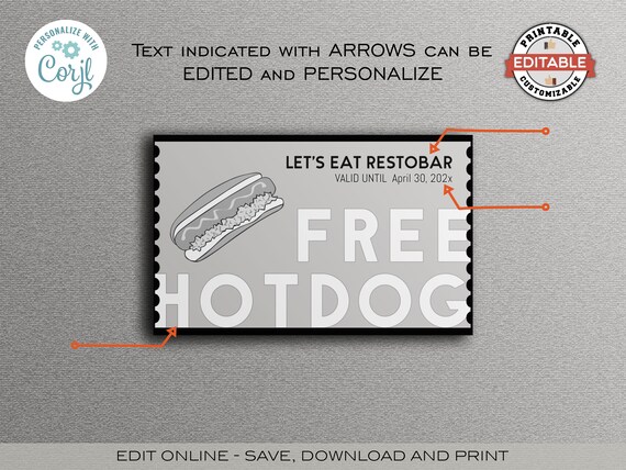 Hot dog coupons printable hotsell