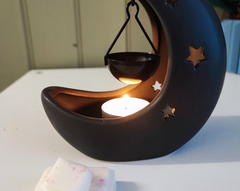 Cresent moon wax melter