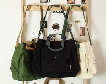 Daily Canvas shoulder tote bags,white bag,minimalist bag,luxury bag,top handle bag