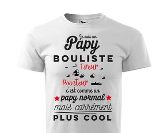 Tee shirt homme personnalisable 3 couleurs bouliste