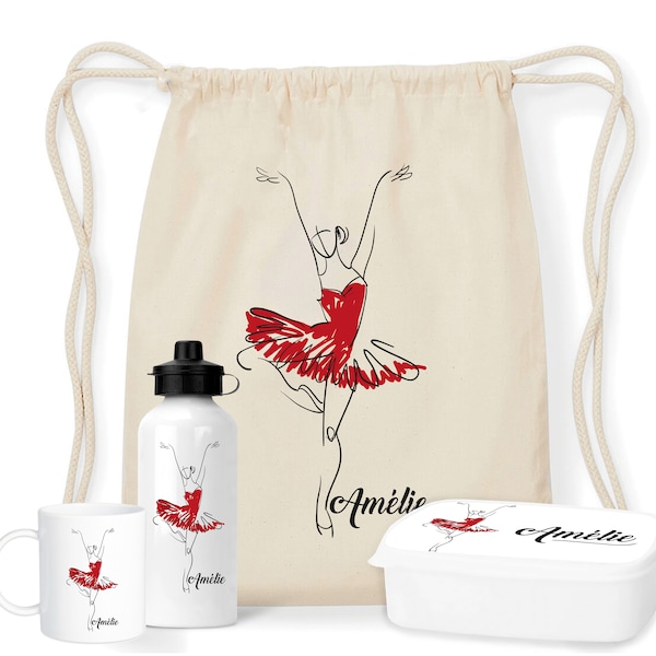 Créez votre kit goûter personnalisable pour la rentrée scolaire Ballerine