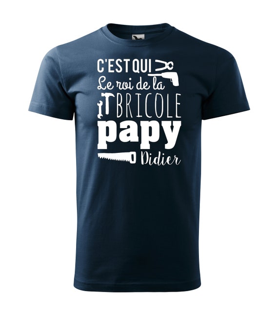 T-shirt Personnalisé Humour 'Didier' - Cadeau Original Pour Homme Prénom Didier - Coupe Classique - 10