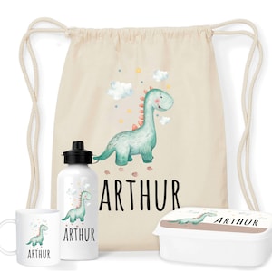 Créez votre kit goûter personnalisable pour la rentrée scolaire Dinausore