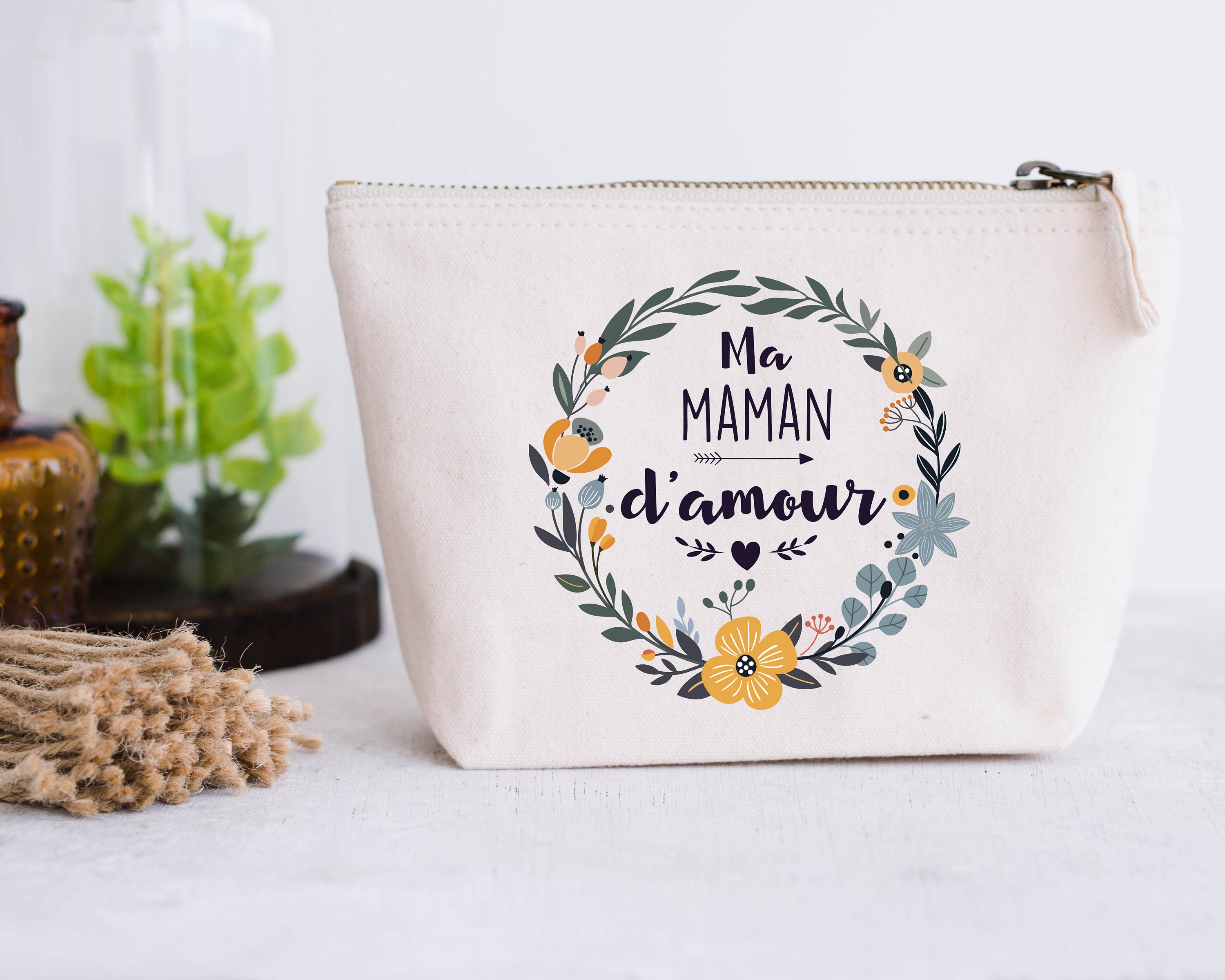 Trousses De Toilette "Tata" - Cadeau Original Pour Tante, Fêtes, Anniversaire