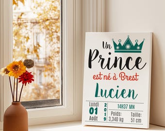 CADRE DE LA Vierge Sur Tissu Les Étains Du Prince EUR 70,00 - FR