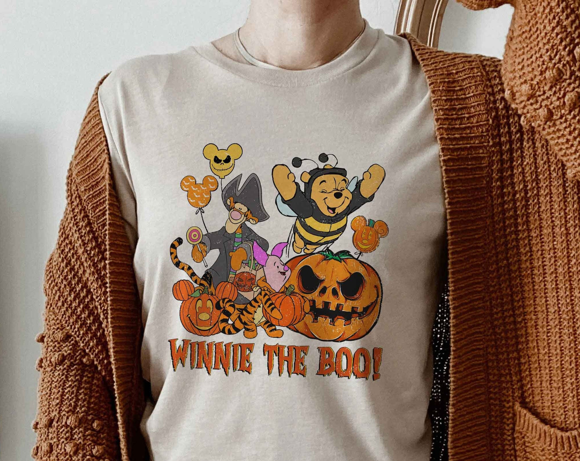 Discover Vintage Winnie the Booh Halloween shirt, Vintage Disney Halloween shirt