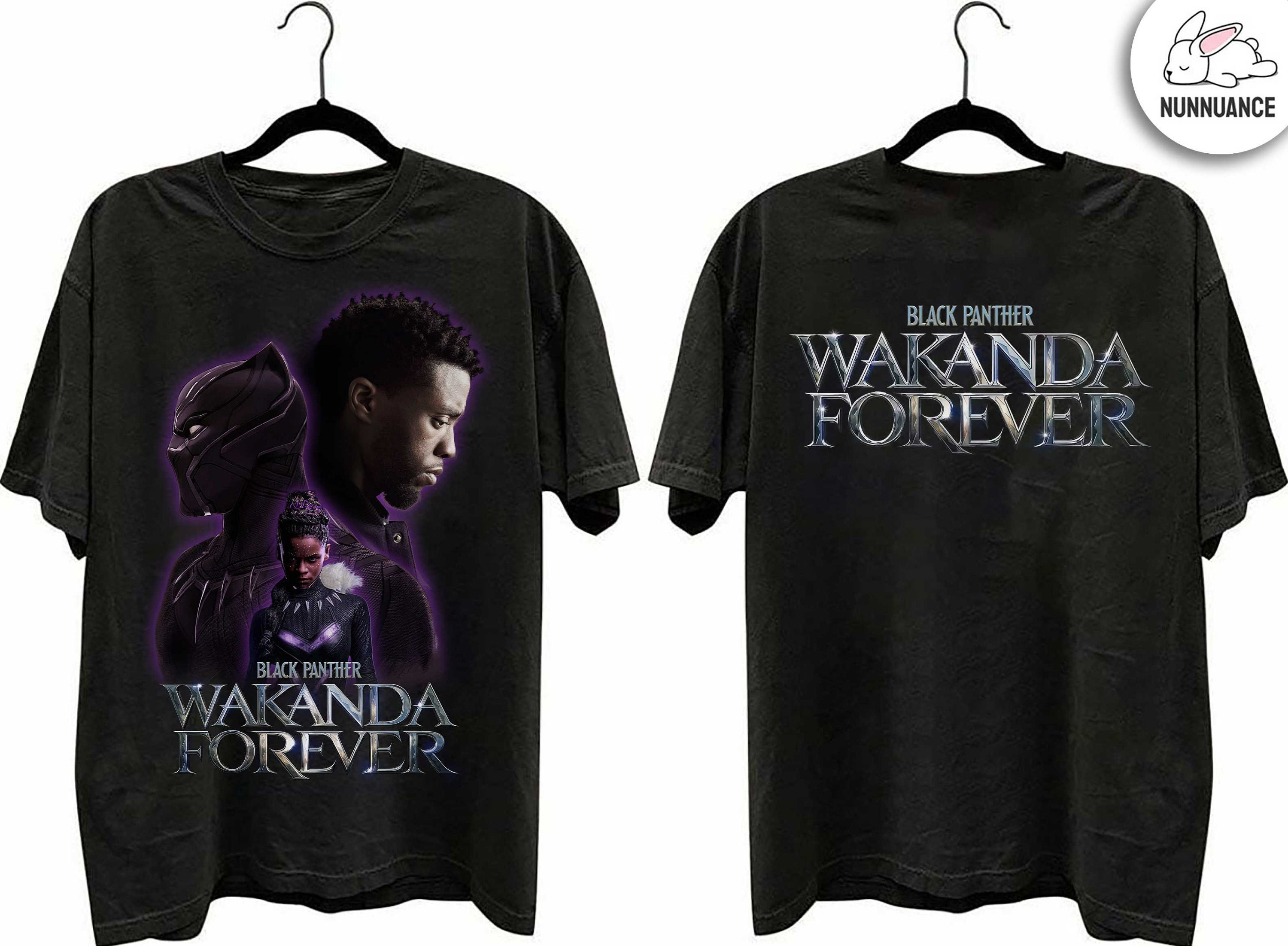 Discover Black Panther Double-sided Shirt, Wakanda Forever Shirt