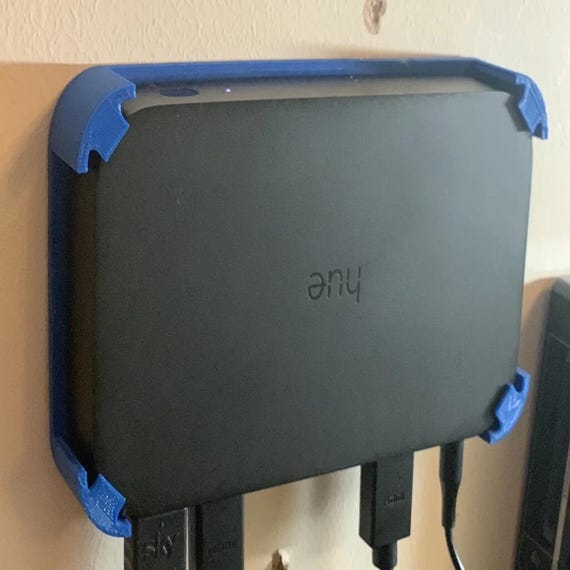 Support Mural Pour Philips Hue Play HDMI Sync Box (8K) - Marque 3D Cabin, Neuf, Fabriqué Au Royaume-Uni