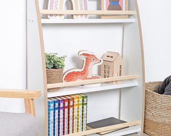 Ourbaby Montessori Bücherregal SCANDI