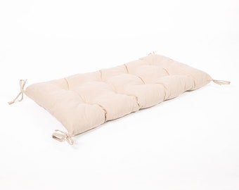 Coussin à bascule Montessori Ourbaby - 38 x 84 cm, beige nuageux, coussin de voûte plantaire Montessori