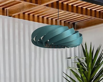 Green Chandelier, Pendant light, Tall Chandeliers, Handmade Lamp, Ceiling lamp, Home Decor, Outdoor string lights, Wood chandelier, Modern